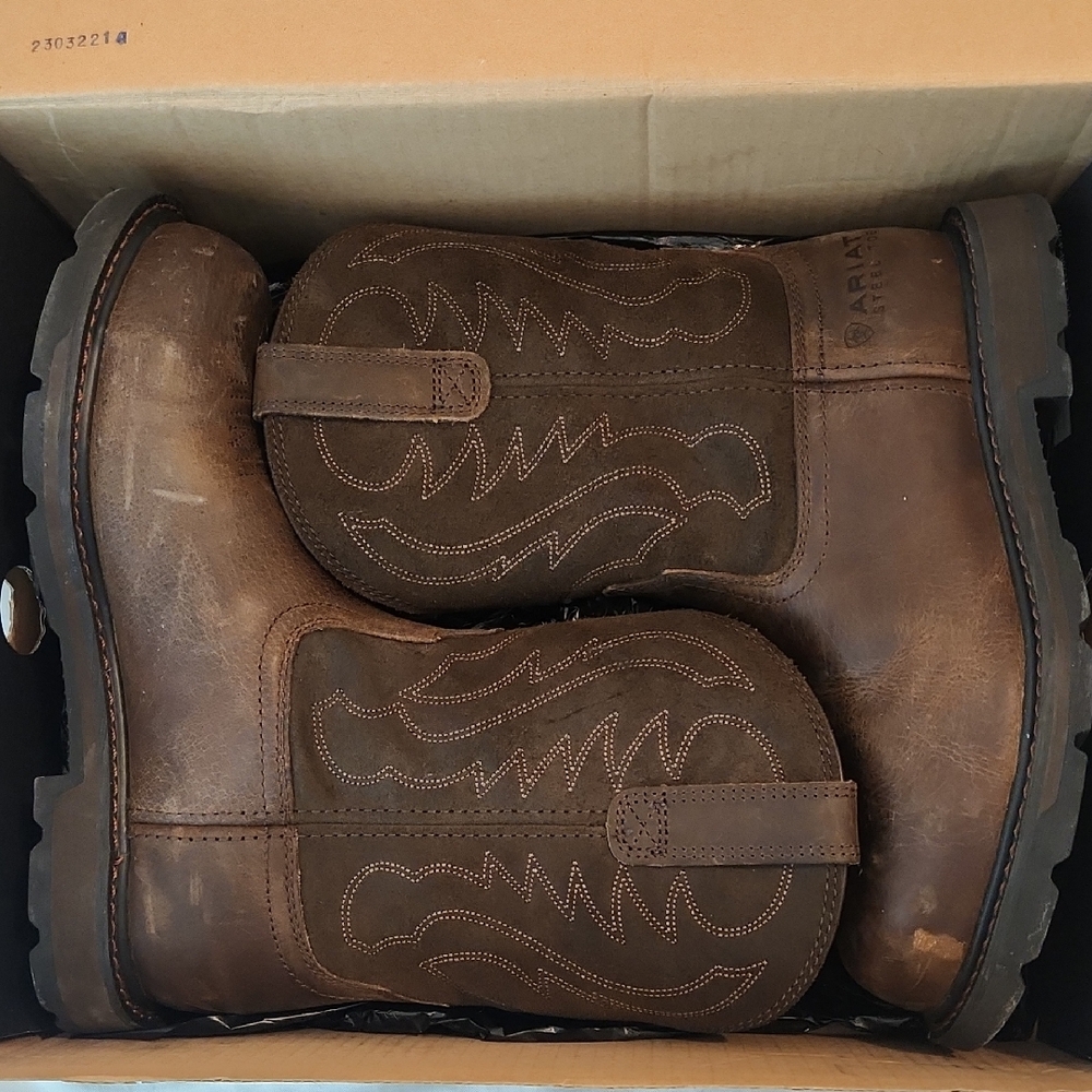 Ariat Men's Brown Western Boots Size 8